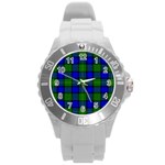 Farquharson Tartan Round Plastic Sport Watch (L)