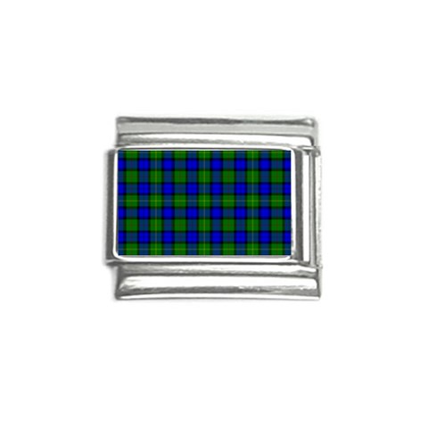 Farquharson Tartan Italian Charm (9mm) from ArtsNow.com Front