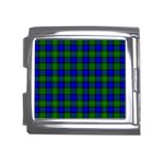 Farquharson Tartan Mega Link Italian Charm (18mm)