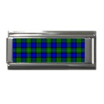 Farquharson Tartan Superlink Italian Charm (9mm)