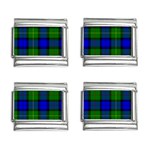 Farquharson Tartan 9mm Italian Charm (4 pack)