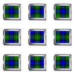 Farquharson Tartan Mega Link Italian Charm (9 pack)