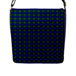 Farquharson Tartan Flap Closure Messenger Bag (L)