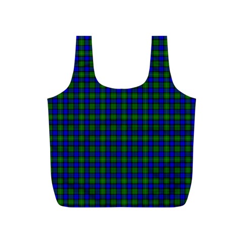 Farquharson Tartan Full Print Recycle Bag (S) from ArtsNow.com Front
