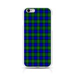Farquharson Tartan Apple iPhone 6/6S Silicone Case (Transparent)