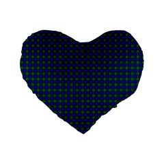 Farquharson Tartan Standard 16  Premium Heart Shape Cushion from ArtsNow.com Front