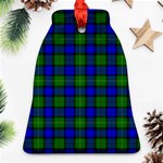 Farquharson Tartan Bell Ornament (Two Sides)