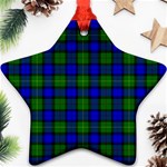 Farquharson Tartan Ornament (Star)