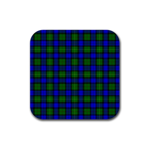 Farquharson Tartan Rubber Coaster (Square) from ArtsNow.com Front