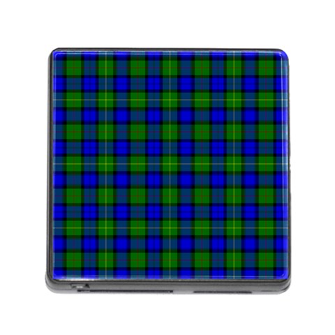 Farquharson Tartan Memory Card Reader (Square) from ArtsNow.com Front