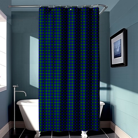 Farquharson Tartan Shower Curtain 36  x 72  (Stall) from ArtsNow.com Curtain(36 X72 ) - 33.26 x66.24  Curtain(36 X72 )