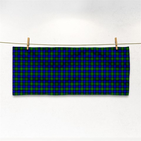 Farquharson Tartan Hand Towel from ArtsNow.com Front