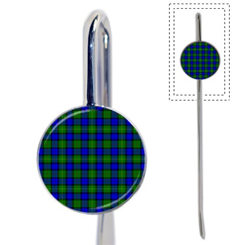 Farquharson Tartan Book Mark from ArtsNow.com Front