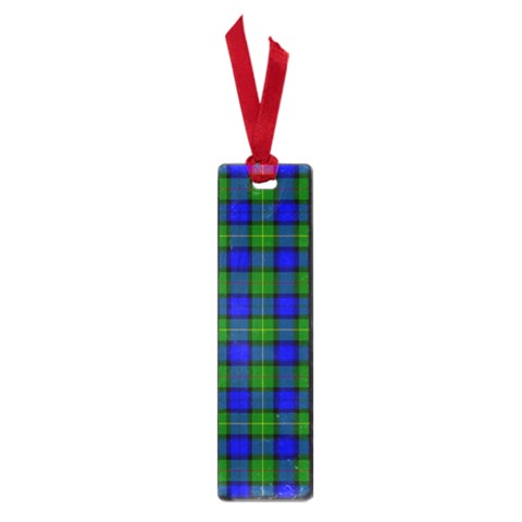 Farquharson Tartan Small Book Mark from ArtsNow.com Front