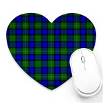 Farquharson Tartan Heart Mousepad