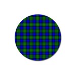 Farquharson Tartan Magnet 3  (Round)