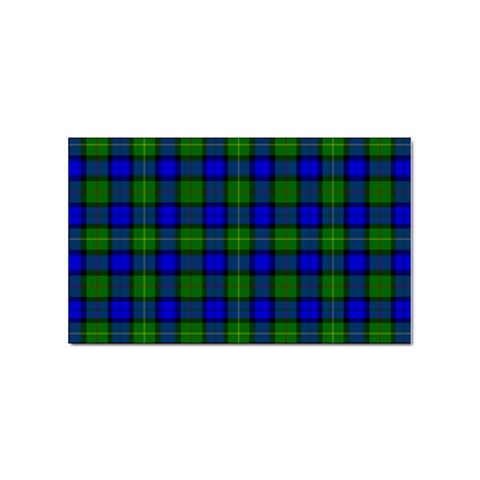 Farquharson Tartan Sticker (Rectangular) from ArtsNow.com Front