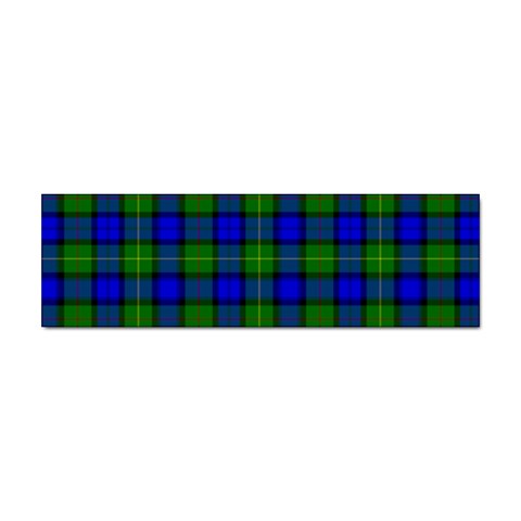 Farquharson Tartan Sticker Bumper (10 pack) from ArtsNow.com Front