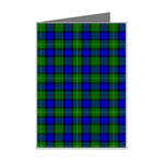 Farquharson Tartan Mini Greeting Card