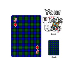 Jack Farquharson Tartan Playing Cards 54 (Mini) from ArtsNow.com Front - DiamondJ