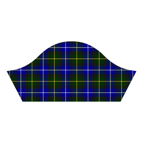 MacNeil of Barra Tartan Cotton Crop Top from ArtsNow.com Right Sleeve