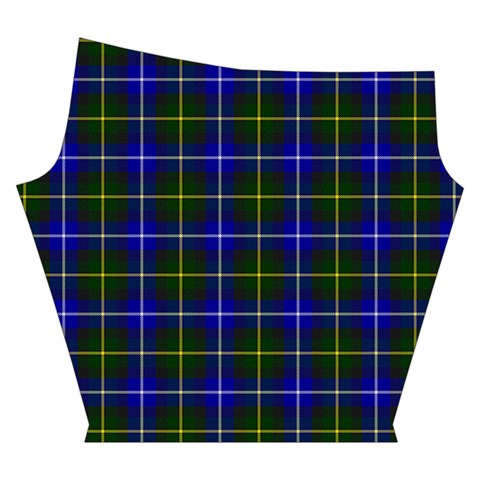 MacNeil of Barra Tartan Yoga Cropped Leggings from ArtsNow.com Right