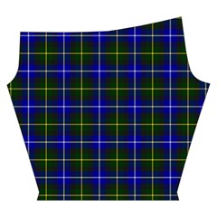MacNeil of Barra Tartan Yoga Cropped Leggings from ArtsNow.com Left