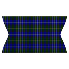 MacNeil of Barra Tartan Yoga Cropped Leggings from ArtsNow.com Waistband Front