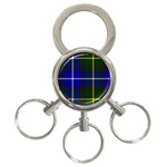 MacNeil of Barra Tartan 3-Ring Key Chain