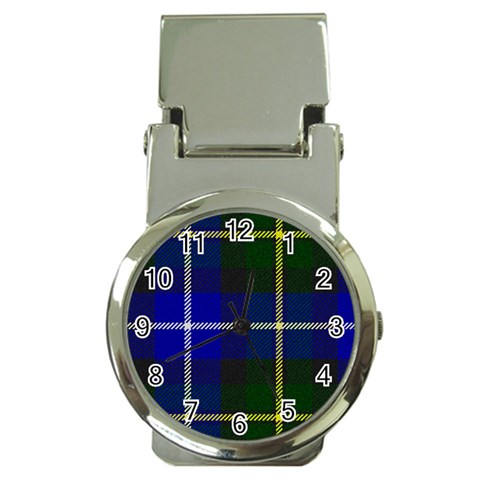 MacNeil of Barra Tartan Money Clip Watch from ArtsNow.com Front