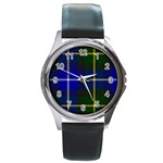 MacNeil of Barra Tartan Round Metal Watch