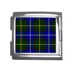 MacNeil of Barra Tartan Mega Link Italian Charm (18mm)