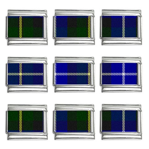 MacNeil of Barra Tartan 9mm Italian Charm (9 pack) from ArtsNow.com Front