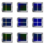 MacNeil of Barra Tartan Mega Link Italian Charm (9 pack)