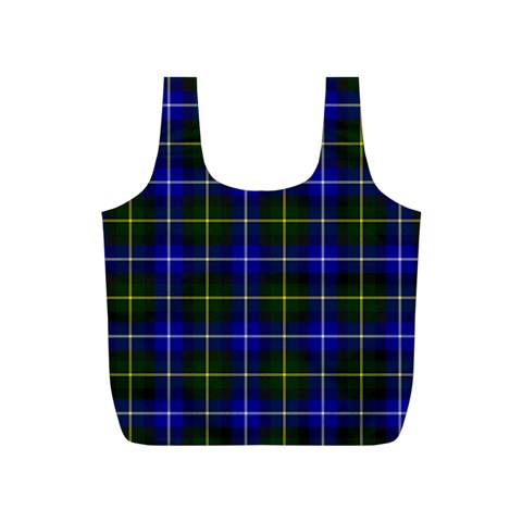 MacNeil of Barra Tartan Full Print Recycle Bag (S) from ArtsNow.com Front