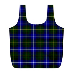 MacNeil of Barra Tartan Full Print Recycle Bag (L) from ArtsNow.com Back