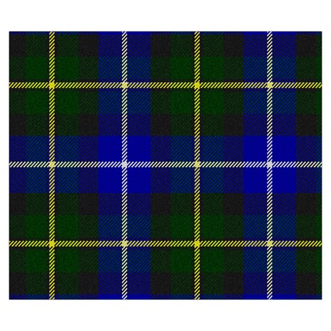 MacNeil of Barra Tartan Zipper Large Tote Bag from ArtsNow.com Back