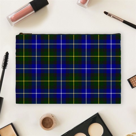 MacNeil of Barra Tartan Cosmetic Bag (L) from ArtsNow.com Front