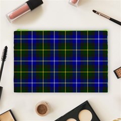 MacNeil of Barra Tartan Cosmetic Bag (L) from ArtsNow.com Front
