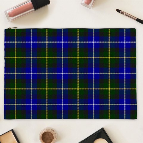 MacNeil of Barra Tartan Cosmetic Bag (XXL) from ArtsNow.com Front