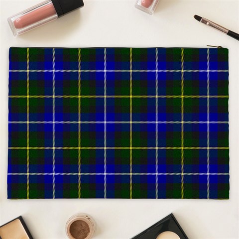 MacNeil of Barra Tartan Cosmetic Bag (XXL) from ArtsNow.com Back