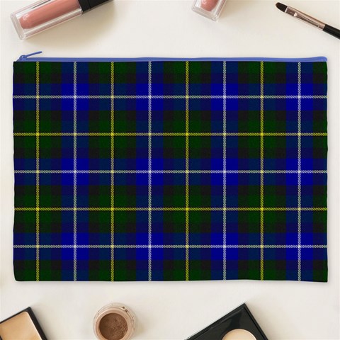 MacNeil of Barra Tartan Cosmetic Bag (XXXL) from ArtsNow.com Front