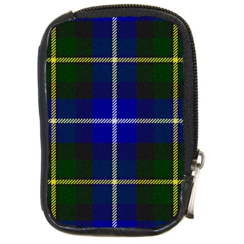 MacNeil of Barra Tartan Compact Camera Leather Case from ArtsNow.com Front