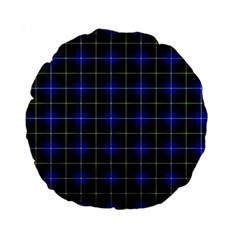 MacNeil of Barra Tartan Standard 15  Premium Round Cushion from ArtsNow.com Back