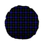MacNeil of Barra Tartan Standard 15  Premium Flano Round Cushion