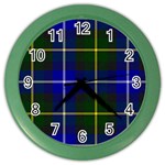 MacNeil of Barra Tartan Color Wall Clock