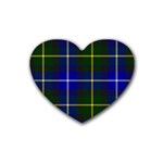 MacNeil of Barra Tartan Heart Coaster (4 pack)