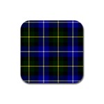 MacNeil of Barra Tartan Rubber Square Coaster (4 pack)