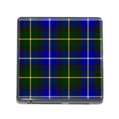 MacNeil of Barra Tartan Memory Card Reader (Square) from ArtsNow.com Front