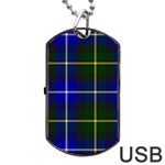 MacNeil of Barra Tartan Dog Tag USB Flash (Two Sides)
